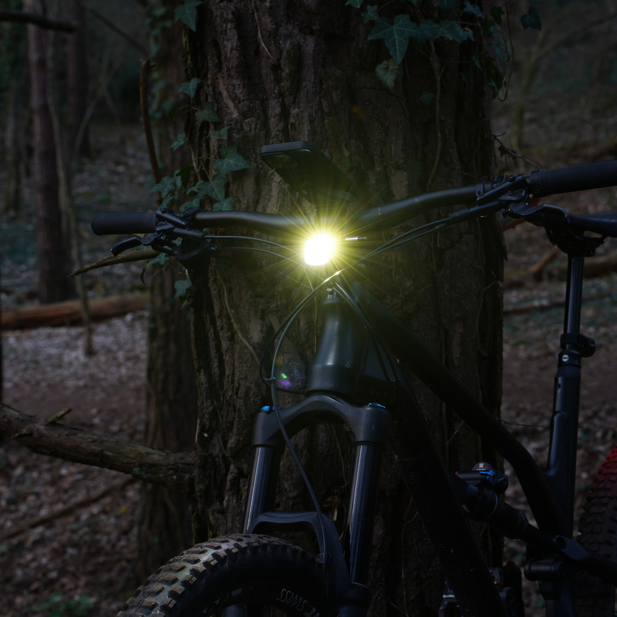 Fahrradlicht inkl. Powerbank