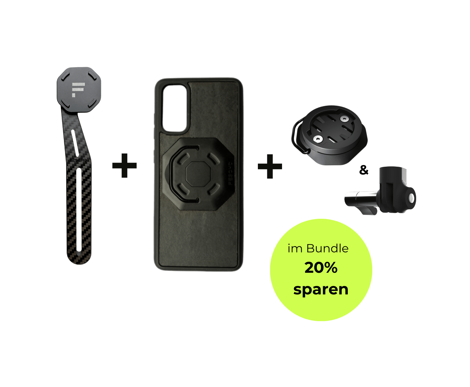Galaxy Bundle Aero FESCHD Galaxy S20 FE Galaxy Bundle Aero + Zubehör Pack (GoPro Mount Aero + Adapter Radcomputer)