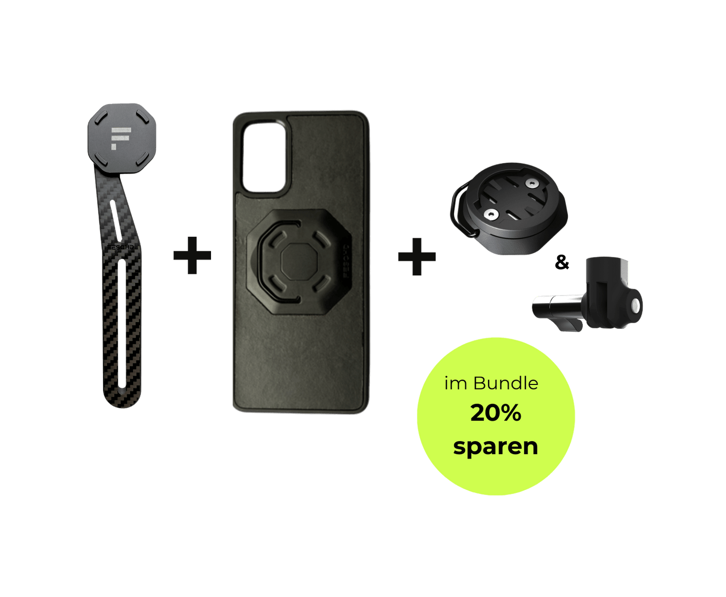 Galaxy Bundle Aero FESCHD Galaxy S20+ Galaxy Bundle Aero + Zubehör Pack (GoPro Mount Aero + Adapter Radcomputer)