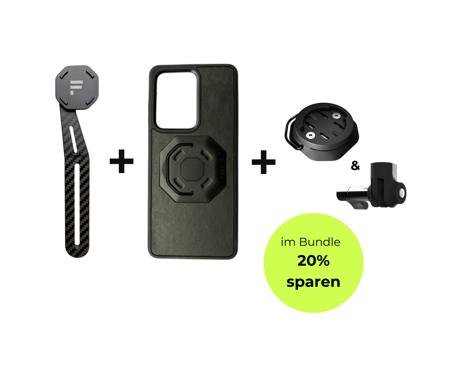 Galaxy Bundle Aero FESCHD Galaxy S20 Ultra Galaxy Bundle Aero + Zubehör Pack (GoPro Mount Aero + Adapter Radcomputer)