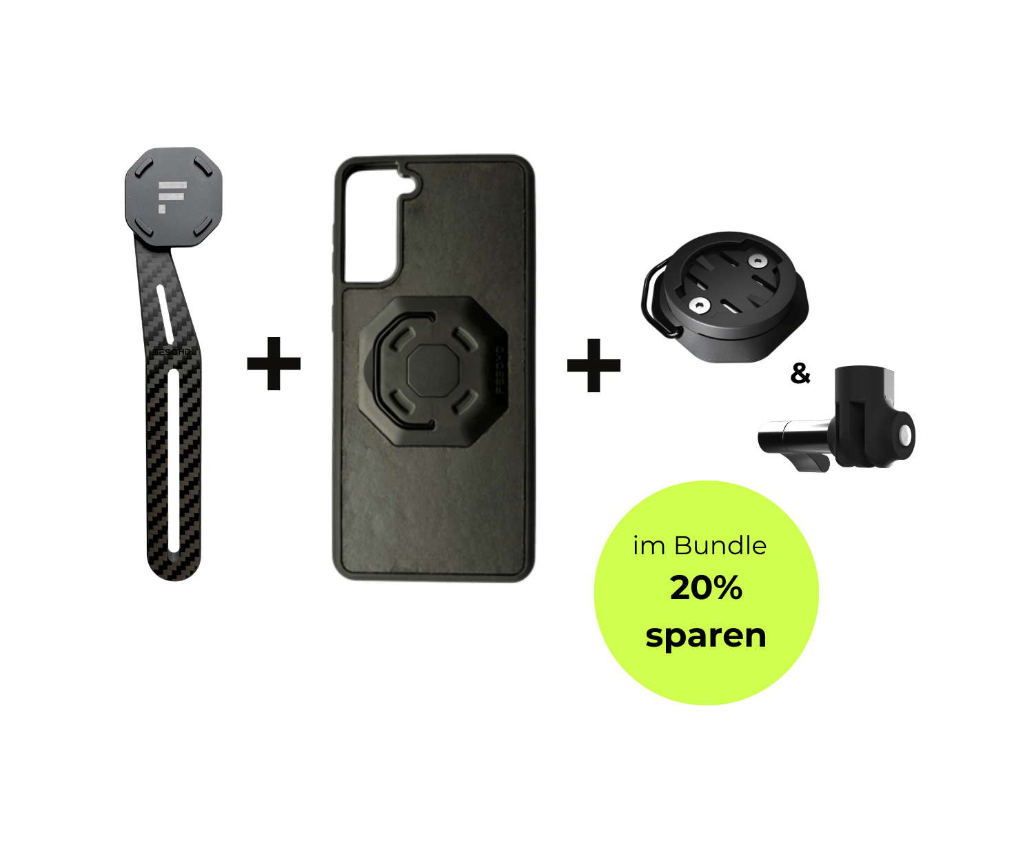 Galaxy Bundle Aero FESCHD Galaxy S21+ Galaxy Bundle Aero + Zubehör Pack (GoPro Mount Aero + Adapter Radcomputer)