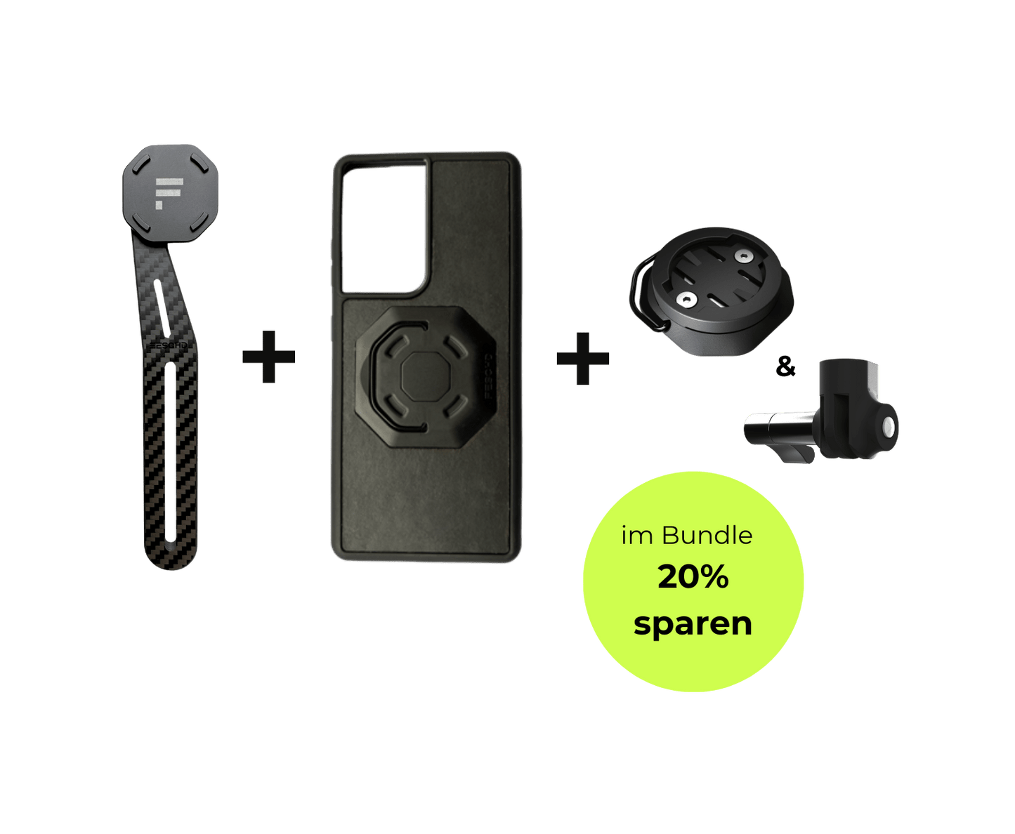 Galaxy Bundle Aero FESCHD Galaxy S21 Ultra Galaxy Bundle Aero + Zubehör Pack (GoPro Mount Aero + Adapter Radcomputer)