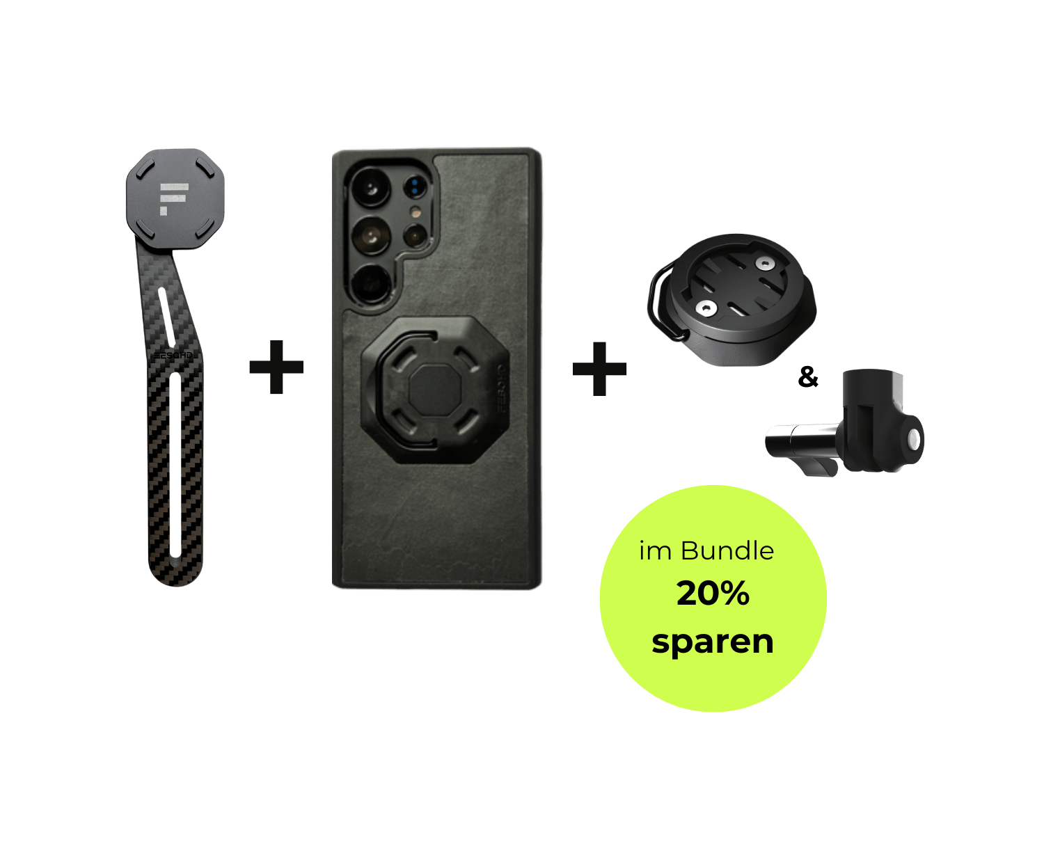 Galaxy Bundle Aero FESCHD Galaxy S23 Ultra Galaxy Bundle Aero + Zubehör Pack (GoPro Mount Aero + Adapter Radcomputer)