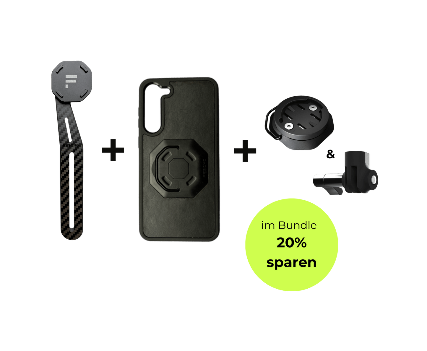 Galaxy Bundle Aero FESCHD Galaxy S24+ Galaxy Bundle Aero + Zubehör Pack (GoPro Mount Aero + Adapter Radcomputer)