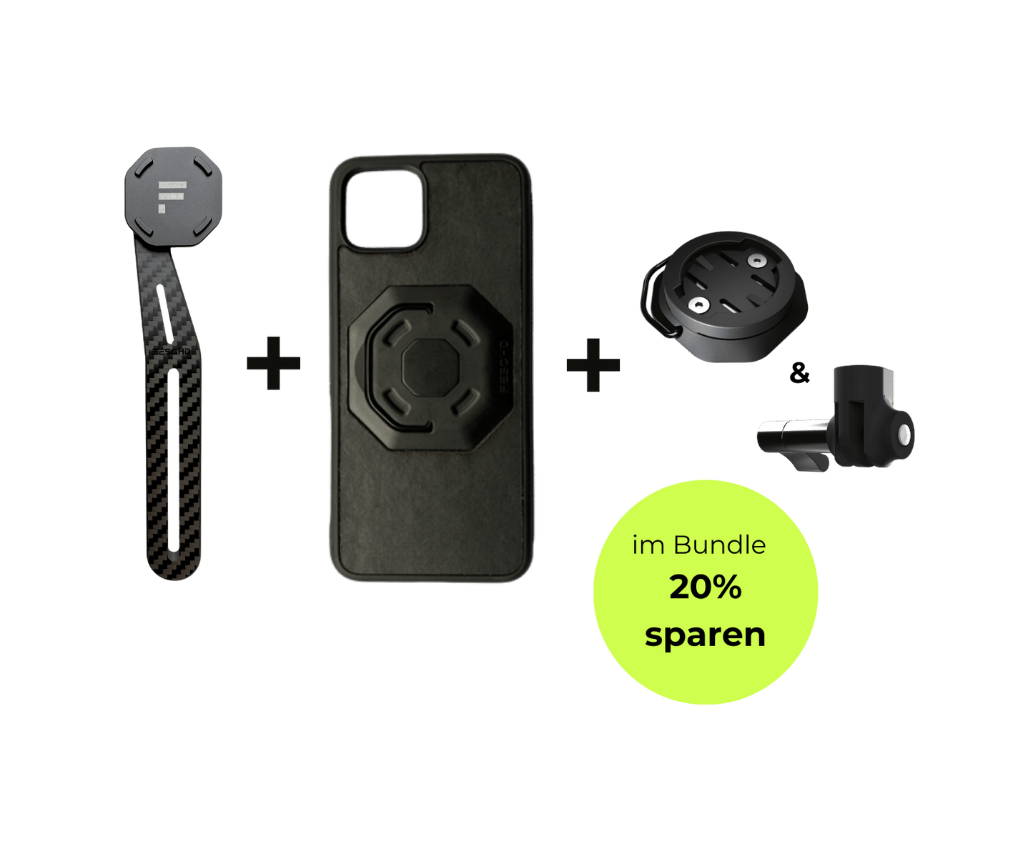 Pixel Bundle Aero FESCHD Pixel 4 Pixel Bundle Aero + Zubehör Pack (GoPro Mount Aero + Adapter Radcomputer)