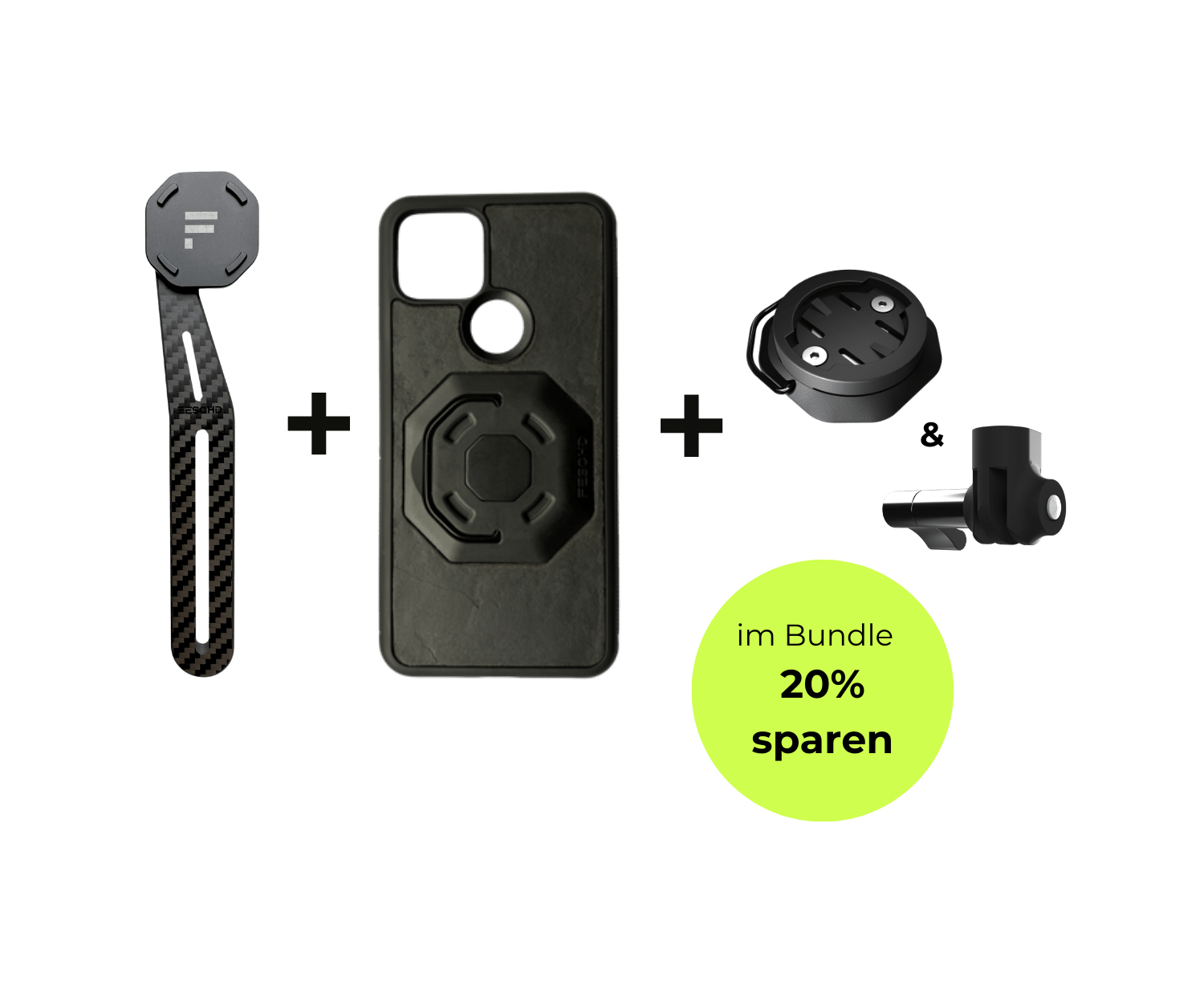 Pixel Bundle Aero FESCHD Pixel 5 Pixel Bundle Aero + Zubehör Pack (GoPro Mount Aero + Adapter Radcomputer)