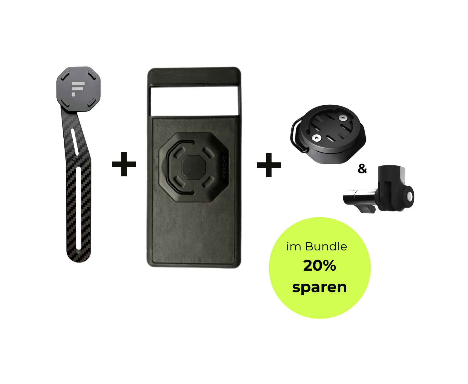 Pixel Bundle Aero FESCHD Pixel 6 Pro Pixel Bundle Aero + Zubehör Pack (GoPro Mount Aero + Adapter Radcomputer)