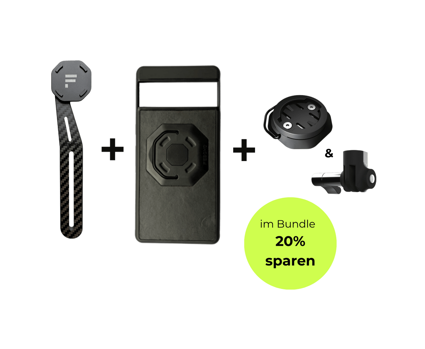 Pixel Bundle Aero FESCHD Pixel 7 Pro Pixel Bundle Aero + Zubehör Pack (GoPro Mount Aero + Adapter Radcomputer)