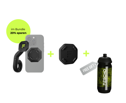 Universal Bundle + Überall Mount inkl. Trinkflasche