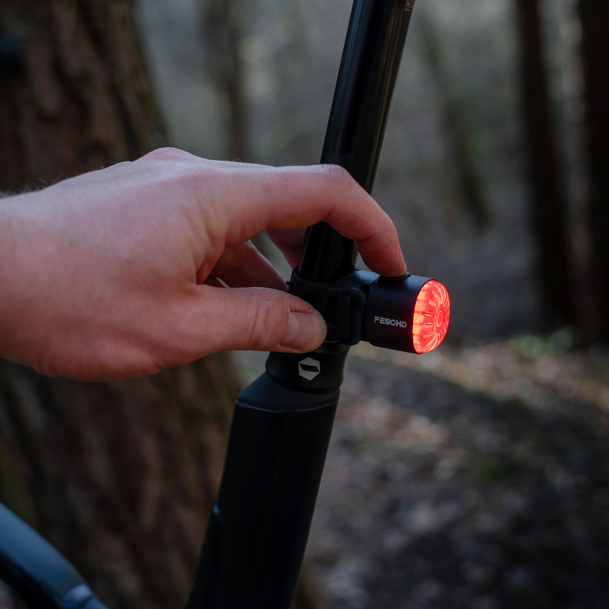 Fahrrad-Rücklicht inkl. Bremssensor