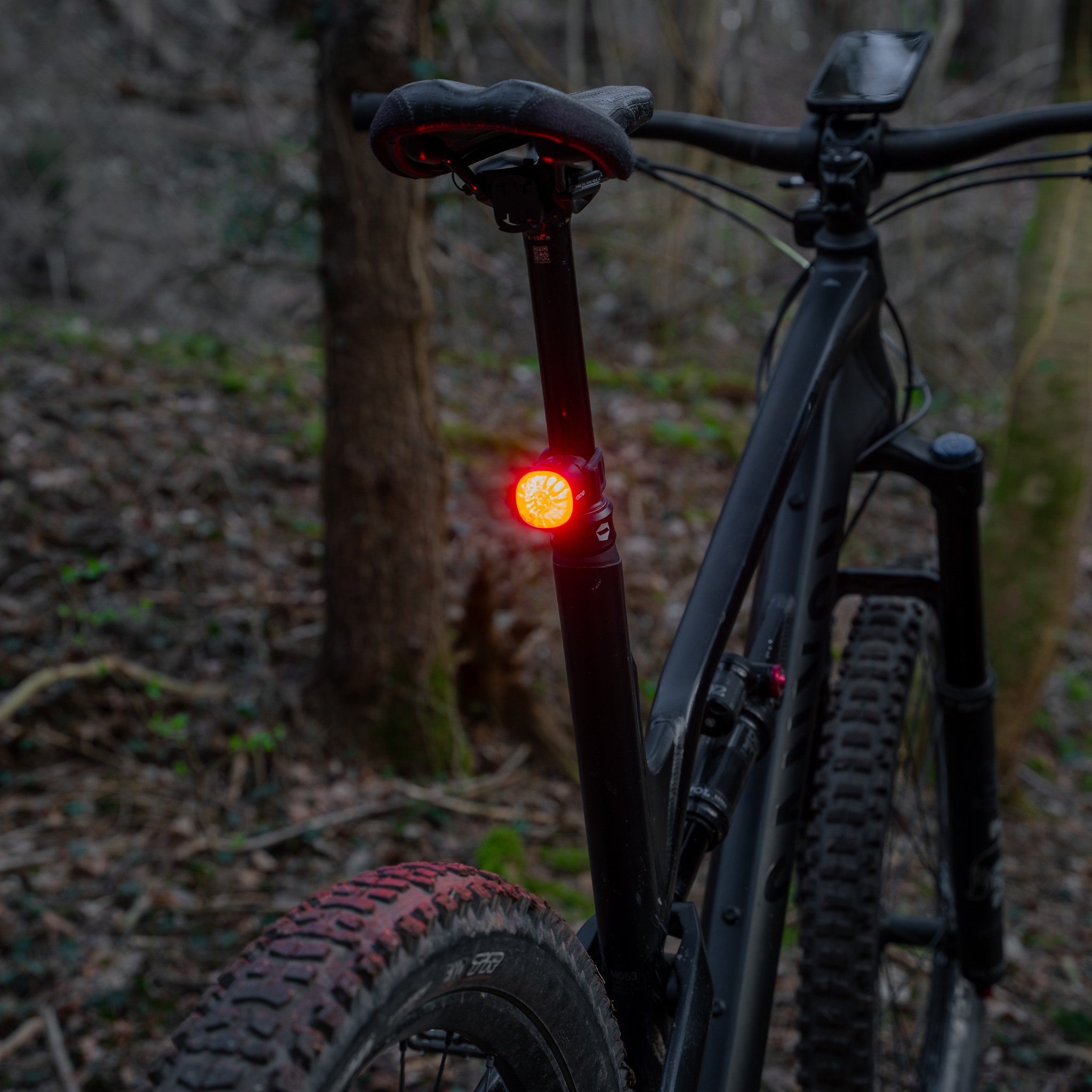 Fahrrad-Rücklicht inkl. Bremssensor