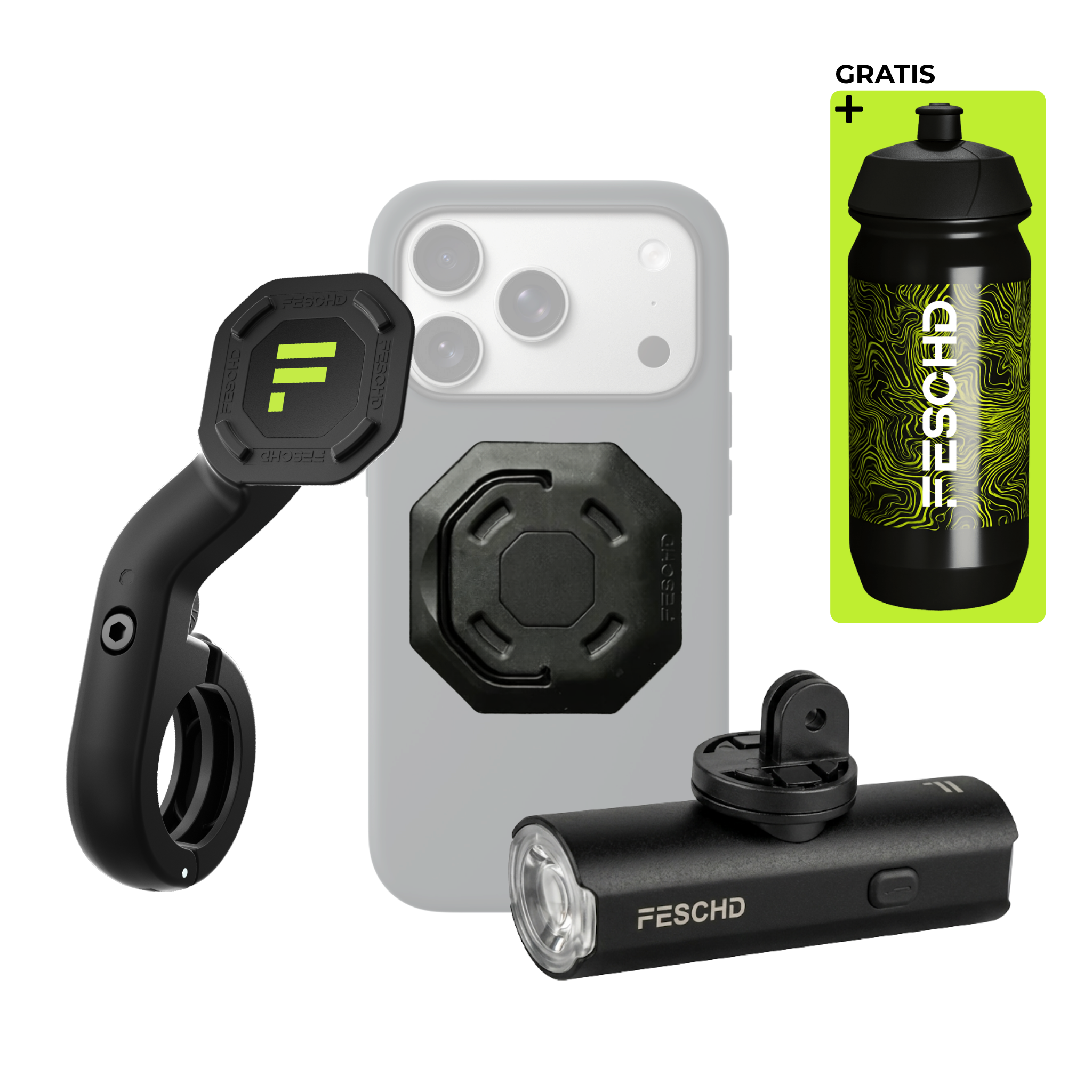 Lampen Bundle - Handlebar Universal